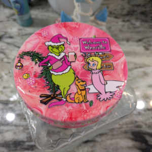 Handcrafted Christmas Whoville Jar