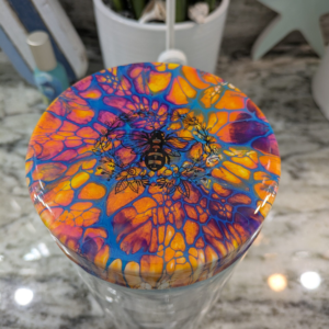 Handcrafted Mosaic Bee Jar